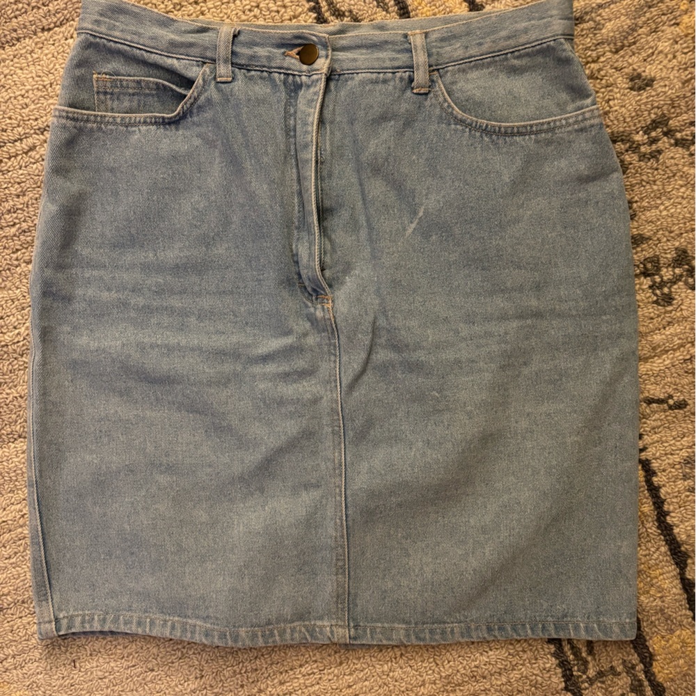 Vintage Denim Skirt